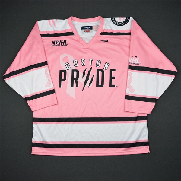 No Name/Number On Back<br>Stride For The Cure - Blank<br>Boston Pride 2015-16<br>Size:Large