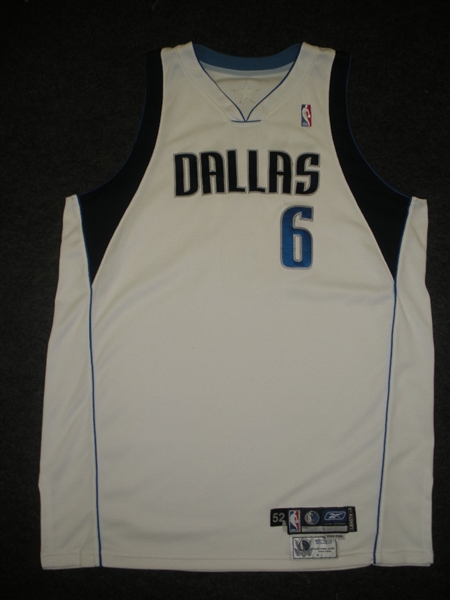Daniels, Marquis<br>White Set 2 / Playoffs<br>Dallas Mavericks 2004-05<br>#6 Size: 50