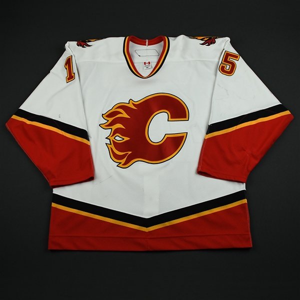 Ritchie, Byron<br>White Set 1<br>Calgary Flames 2006-07<br>#15 Size: 58