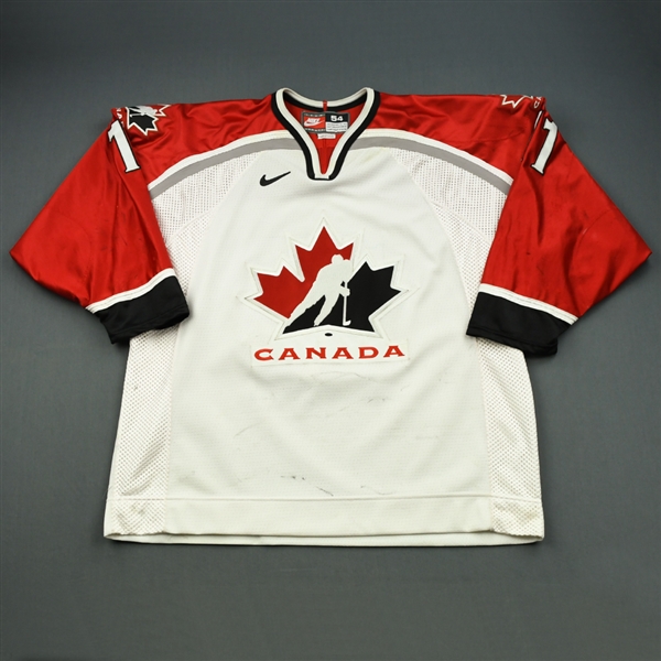 Heatley, Dany<br>White, World Junior Championships<br>Canada 2000<br>#11 Size: 54