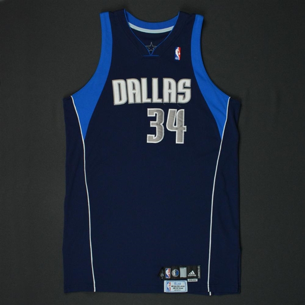 Harris, Devin *<br>Navy Set 1 - Photo-Matched to 5 Games<br>Dallas Mavericks 2006-07<br>#34 Size: 48 + 2