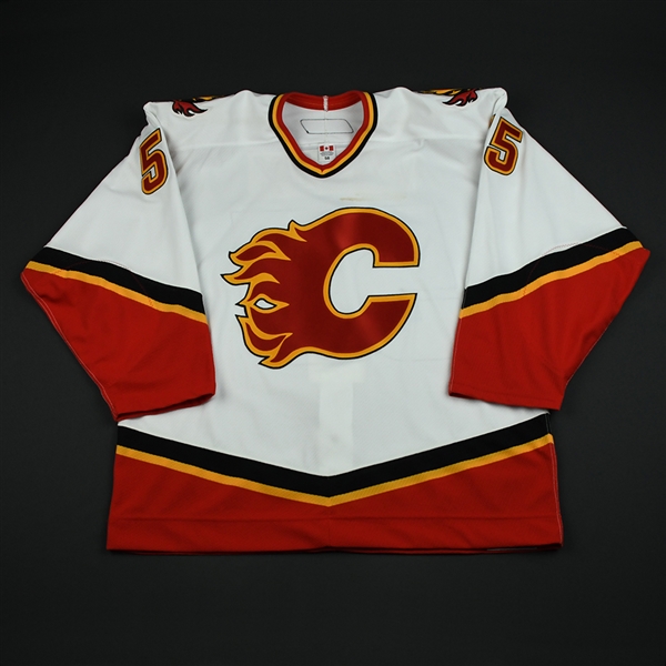 Pardy, Adam<br>White Set 1 GI<br>Calgary Flames 2006-07<br>#55 Size: 56
