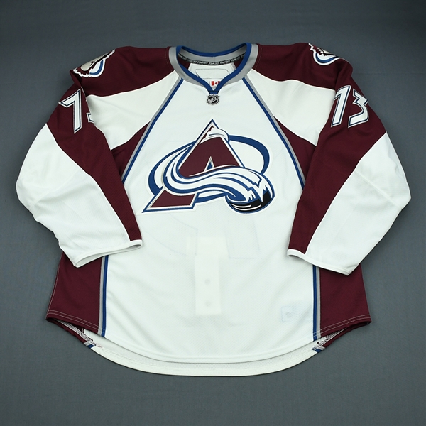 Gaunce, Cameron<br>White Set 1 - Game-Issued (GI)<br>Colorado Avalanche 2009-10<br>#73 Size: 58