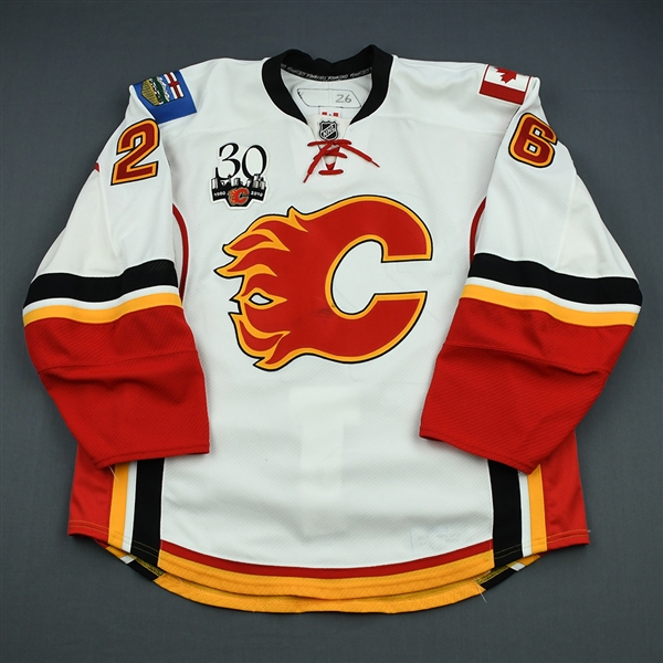 Kotalik, Ales<br>White Set 3<br>Calgary Flames 2009-10<br>#26 Size: 56
