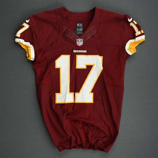 Bellamy, Josh<br>Burgundy<br>Washington Redskins 2013<br>#17 Size: 42 SKILL