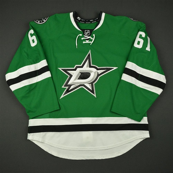 Caamano, Nick<br>Green Set 1 - Training Camp Only<br>Dallas Stars 2016-17<br>#61 Size: 56