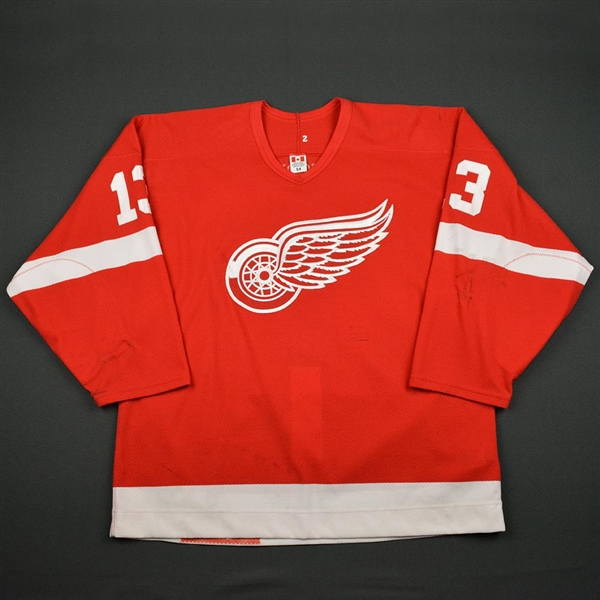 Datsyuk, Pavel * <br>Red Playoffs<br>Detroit Red Wings 2002-03<br>#13 Size: 54