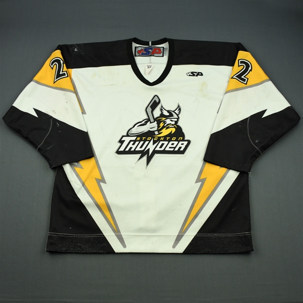 Constant, Ryan<br>White Set 1 (A removed)<br>Stockton Thunder 2010-11<br>#22 Size: 54