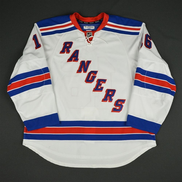 Brassard, Derick * <br>White Set 2 - Photo-Matched<br>New York Rangers 2013-14<br>#16 Size: 56