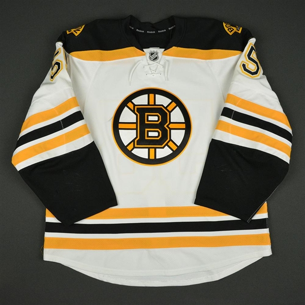 Acciari, Noel<br>White Set 1<br>Boston Bruins 2016-17<br>#55 Size: 56