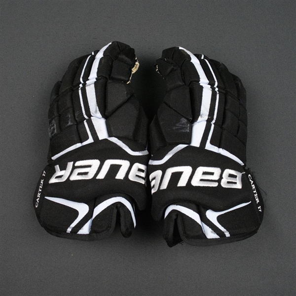 Carter, Jeff * <br>Bauer Gloves<br>Philadelphia Flyers 2009-10<br>#17