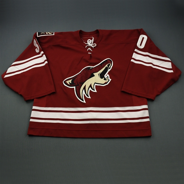 LeNeveu, David * <br>Red - Regular Season and Training Camp<br>Phoenix Coyotes 2005-07<br>#30 Size: 58G