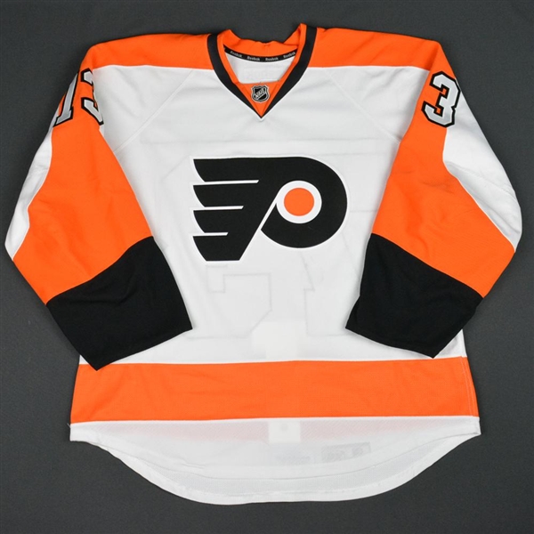Aube-Kubel, Nicolas<br>White Set 1 - Preseason Only<br>Philadelphia Flyers 2015-16<br>#73 Size: 54