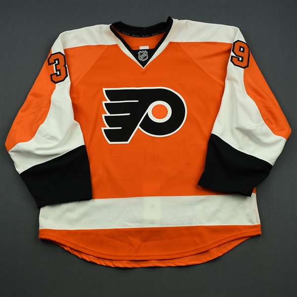 Alt, Mark<br>Orange Set 1 - Game-Issued (GI)<br>Philadelphia Flyers 2014-15<br>#39 Size: 56