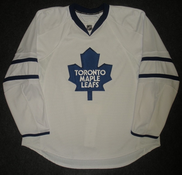 Blank - No Name or Number<br>White (RBK Edge Version 1.0) - CLEARANCE, FINAL SALE<br>Toronto Maple Leafs <br>Size: 58