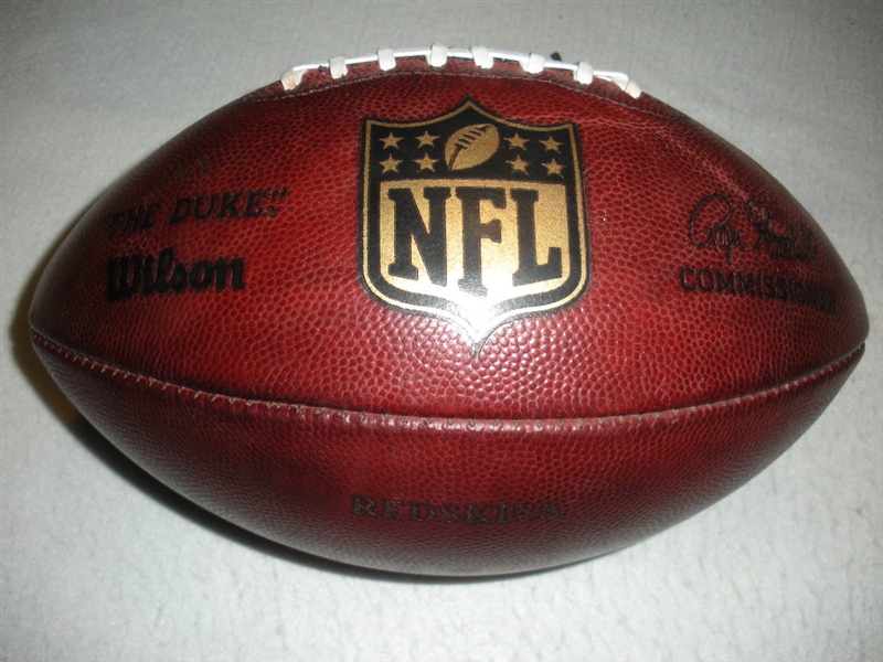 Game-Used Football<br>Game-Used Football from October 19, 2014 vs. Tennessee Titans<br>Washington Redskins 2014