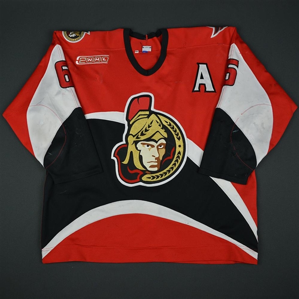 Redden, Wade * <br>Red - w/A<br>Ottawa Senators 1999-00<br>#9 Size: 58