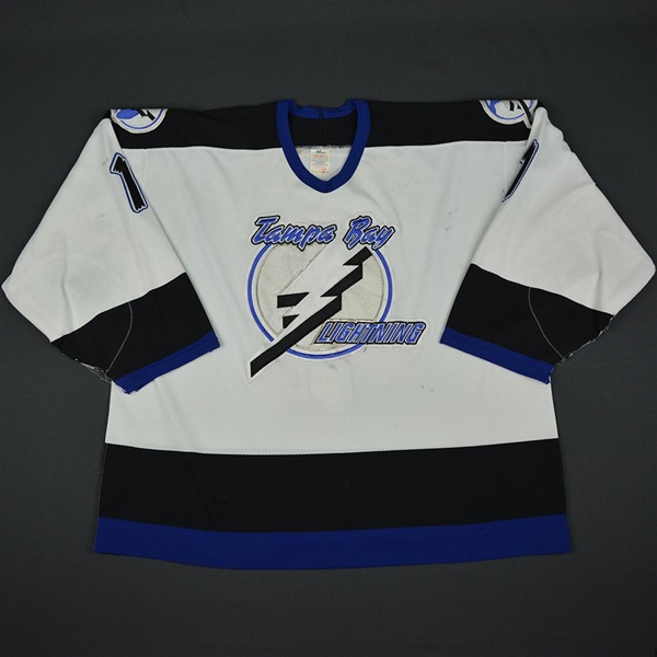 Reese, Jeff * <br>White<br>Tampa Bay Lightning 1995-96<br>#1 Size: 58