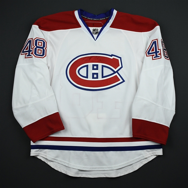 Briere, Daniel *<br>White Set 4 - Playoffs - Photo-Matched<br>Montreal Canadiens 2013-14<br>#48 Size: 52