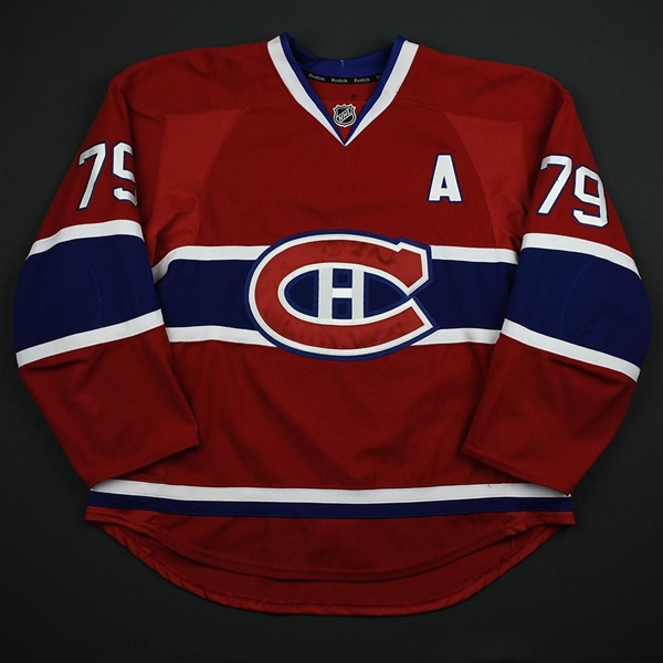 Markov, Andre *<br>Red Set 2 - w/A - Photo-Matched<br>Montreal Canadiens 2013-14<br>#79 Size: 56
