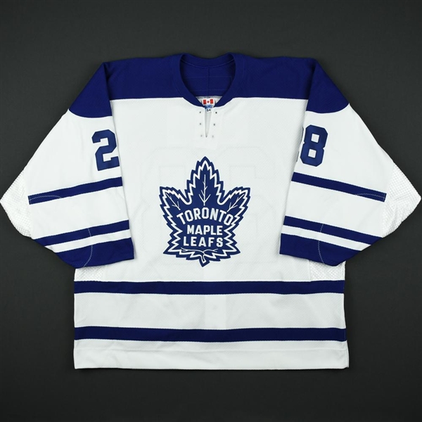 Domi, Tie *<br>Third Set 2 / Playoffs<br>Toronto Maple Leafs 2002-03<br>#28 Size: 54