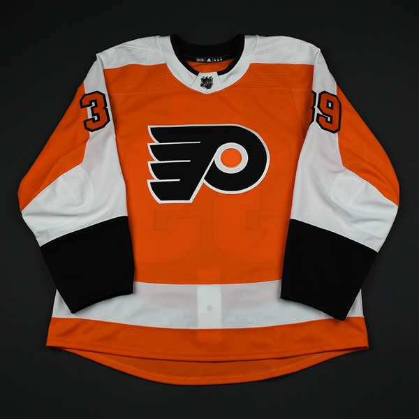 Alt, Mark<br>Orange Set 2 - Game-Issued (GI)<br>Philadelphia Flyers 2017-18<br>#39 Size: 56