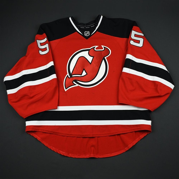 Appleby, Ken<br>Red - CLEARANCE<br>New Jersey Devils <br>#55 Size: 58G