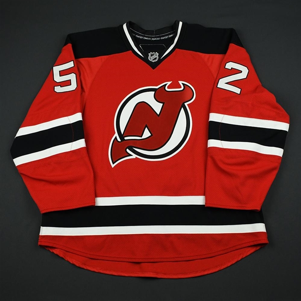 Baddock, Brandon<br>Red - CLEARANCE<br>New Jersey Devils <br>#52 Size: 58