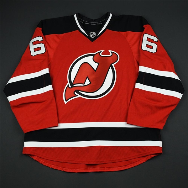 Cangelosi, Austin<br>Red - CLEARANCE<br>New Jersey Devils <br>#66 Size: 56