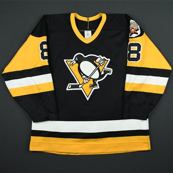 Recchi, Mark *<br>Black - 41st NHL All-Star Game Patch<br>Pittsburgh Penguins 1989-90<br>#8 Size: 48