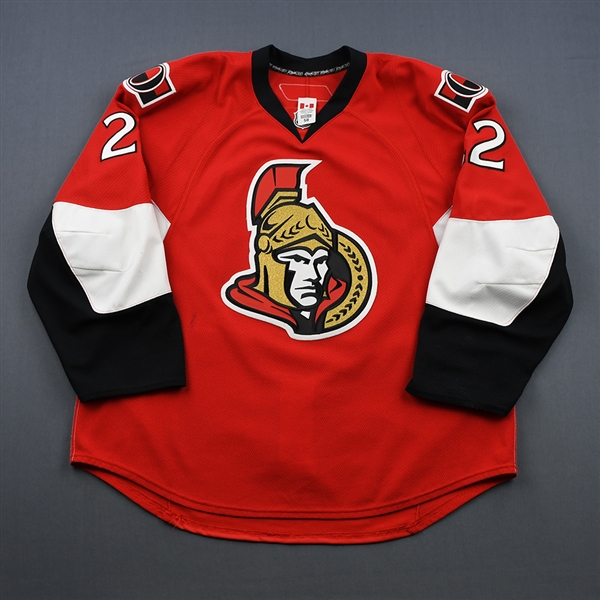 Kelly, Chris *<br>Red Set 2 <br>Ottawa Senators 2009-10<br>#22 Size: 58