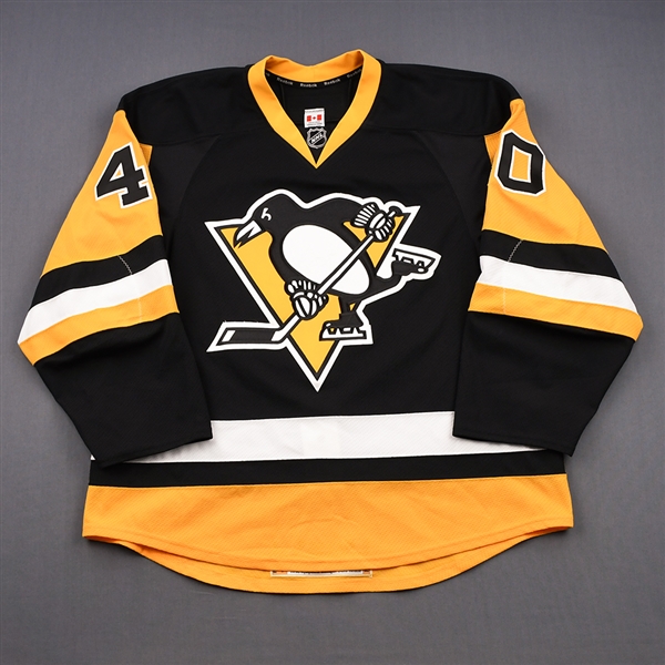 Lapierre, Maxim *<br>Black Alternate <br>Pittsburgh Penguins 2014-15<br>#40 Size: 58