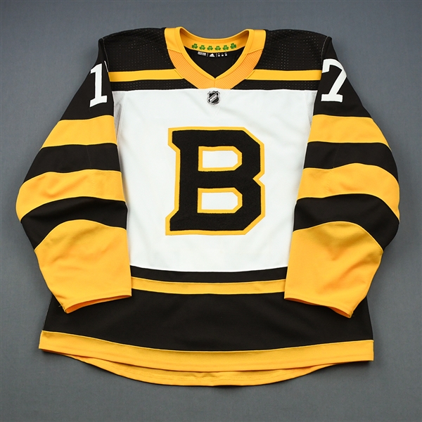 Donato, Ryan<br>White - Winter Classic Style - Worn January 14, 2019<br>Boston Bruins 2018-19<br>#17 Size: 56