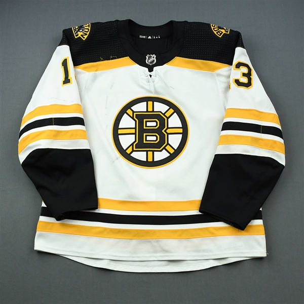 Coyle, Charlie<br>White Set 2<br>Boston Bruins 2018-19<br>#13 Size: 58