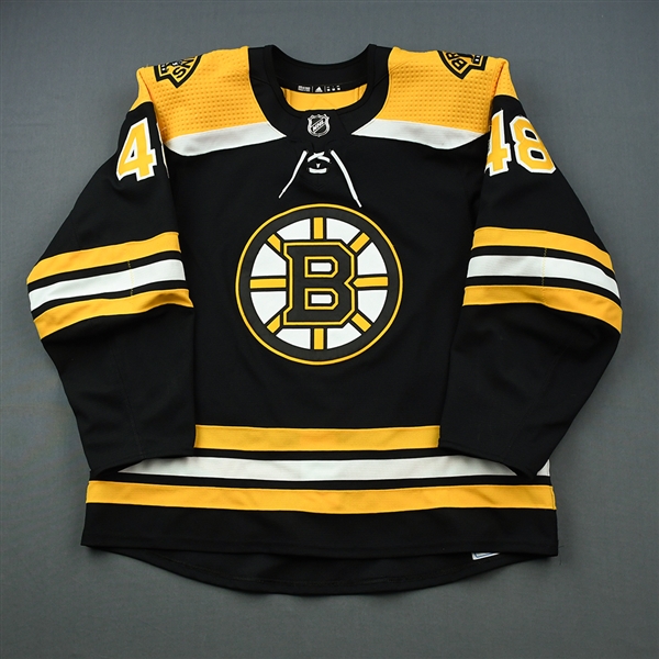 Grzelcyk, Matt<br>Black Set 2<br>Boston Bruins 2018-19<br>#48 Size: 56