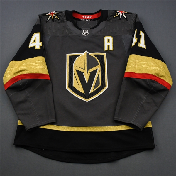 Bellemare, Pierre-Edouard <br>Gray Set 3 w/A<br>Vegas Golden Knights 2018-19<br>#41 Size: 54
