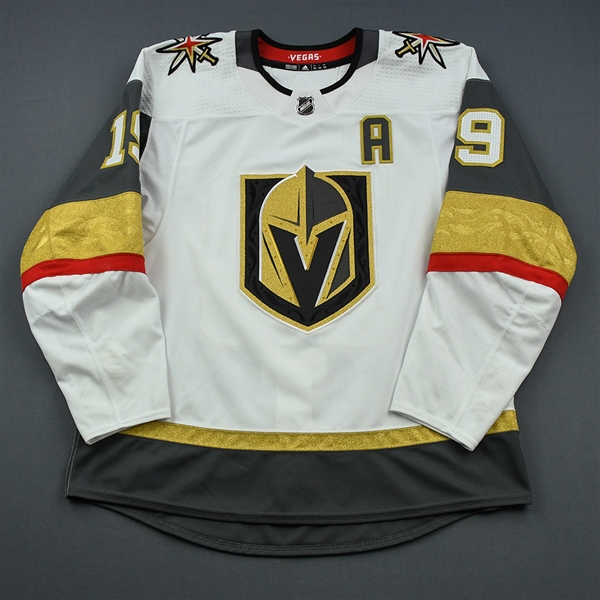 Smith, Reilly<br>White Stanley Cup Playoffs w/A<br>Vegas Golden Knights 2018-19<br>#19 Size: 54