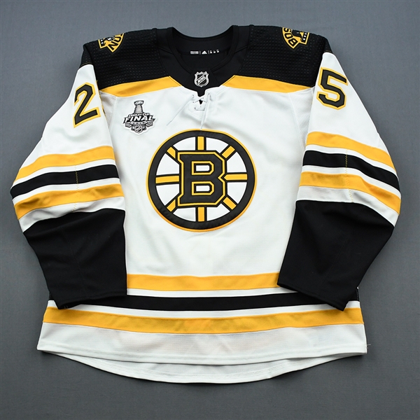Carlo, Brandon<br>White Stanley Cup Final Set 1<br>Boston Bruins 2018-19<br>#25 Size: 56