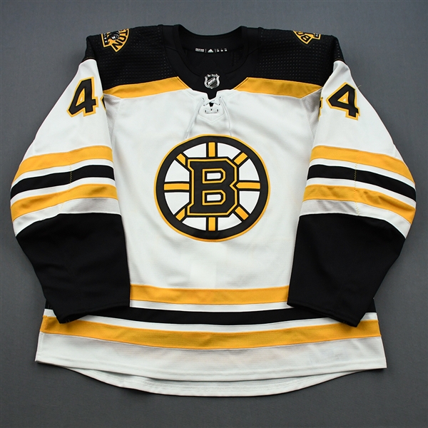 Kampfer, Steve<br>White Set 3 / Playoffs<br>Boston Bruins 2018-19<br>#44 Size: 56