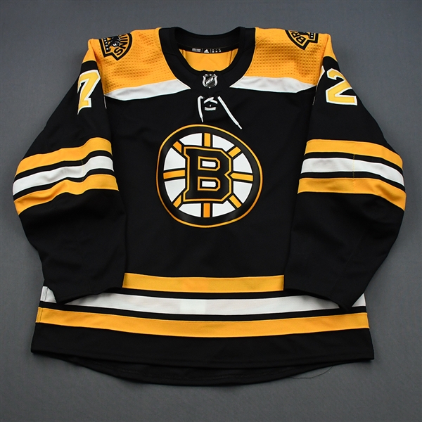 Becker, Jack<br>Black Set 1 - Game-Issued (GI)<br>Boston Bruins 2018-19<br>#72 Size: 56