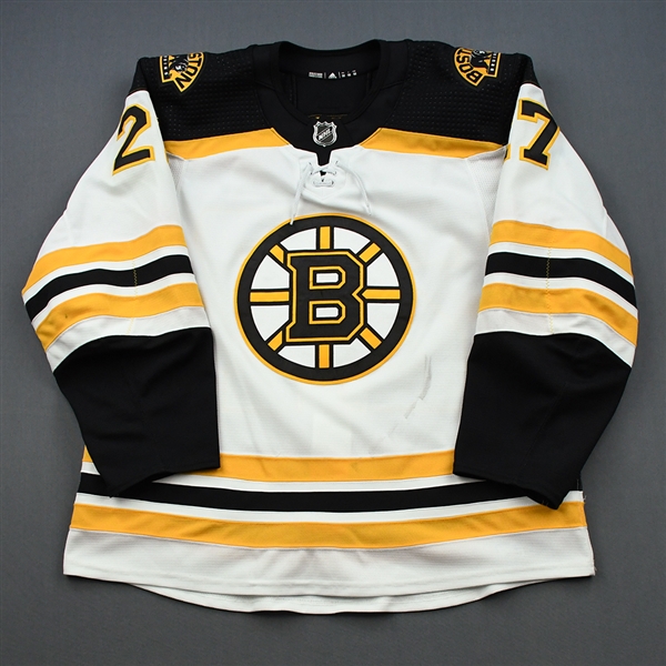 Moore, John<br>White Set 2<br>Boston Bruins 2018-19<br>#27 Size: 56