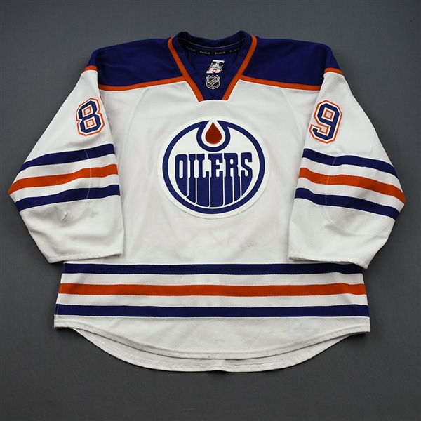Gagner, Sam *<br>White Retro Set 2 <br>Edmonton Oilers 2012-13<br>#89 Size: 56