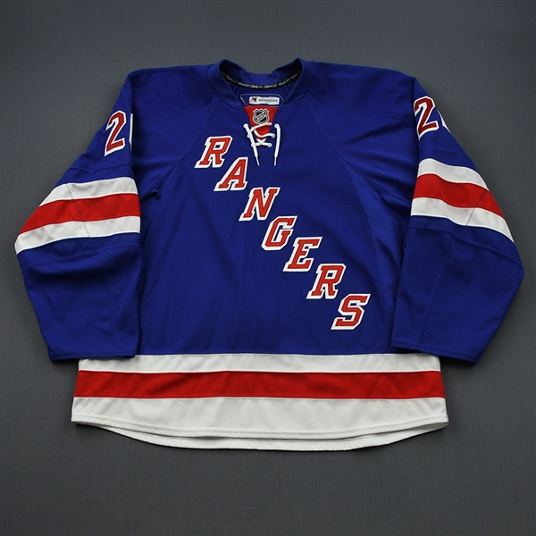 Fedotenko, Ruslan *<br>Blue<br>New York Rangers 2011-12<br>#26 Size: 58