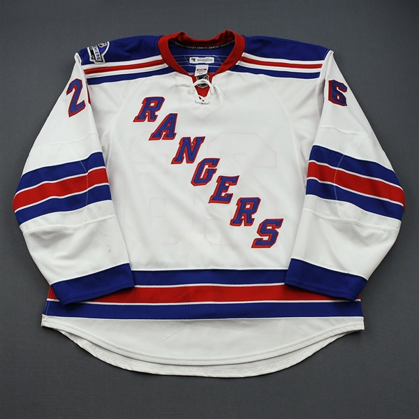 Fedotenko, Ruslan *<br>White<br>New York Rangers 2011-12<br>#26 Size: 58