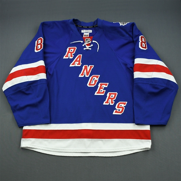 Klein, Kevin *<br>Blue- Stanley Cup Final - Photo-Matched to Game 3<br>New York Rangers 2013-14<br>#8 Size: 56