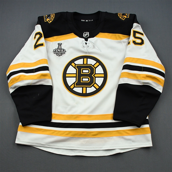 Carlo, Brandon *<br>White Stanley Cup Final Set 2<br>Boston Bruins 2018-19<br>#25 Size: 56