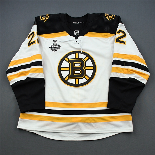 Cehlarik, Peter *<br>White Stanley Cup Final Set 2 - Game-Issued (GI)<br>Boston Bruins 2018-19<br>#22 Size: 56