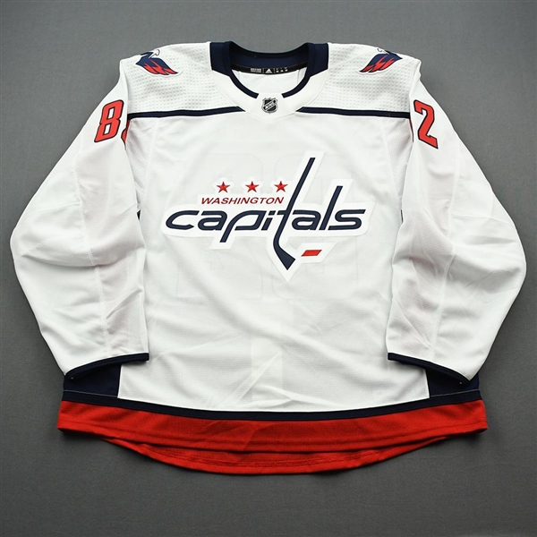 Bailey, Casey<br>White Set 1 - Game-Issued (GI)<br>Washington Capitals 2019-20<br>#82 Size: 58