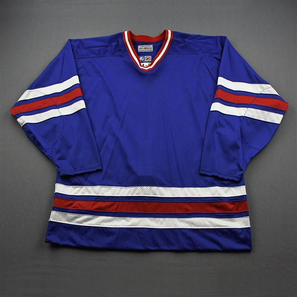 Blank - NNOB<br>Blue Starter Mesh Un-Crested Blank - CLEARANCE<br>New York Rangers <br> Size: 54