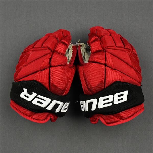 Boqvist, Jesper<br>Bauer Vapor 1X Lite Gloves<br>New Jersey Devils <br># Size: 13"